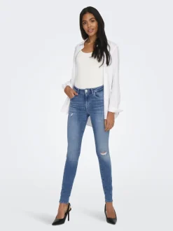 ONLPOWER Vita media Skinny Fit Jeans