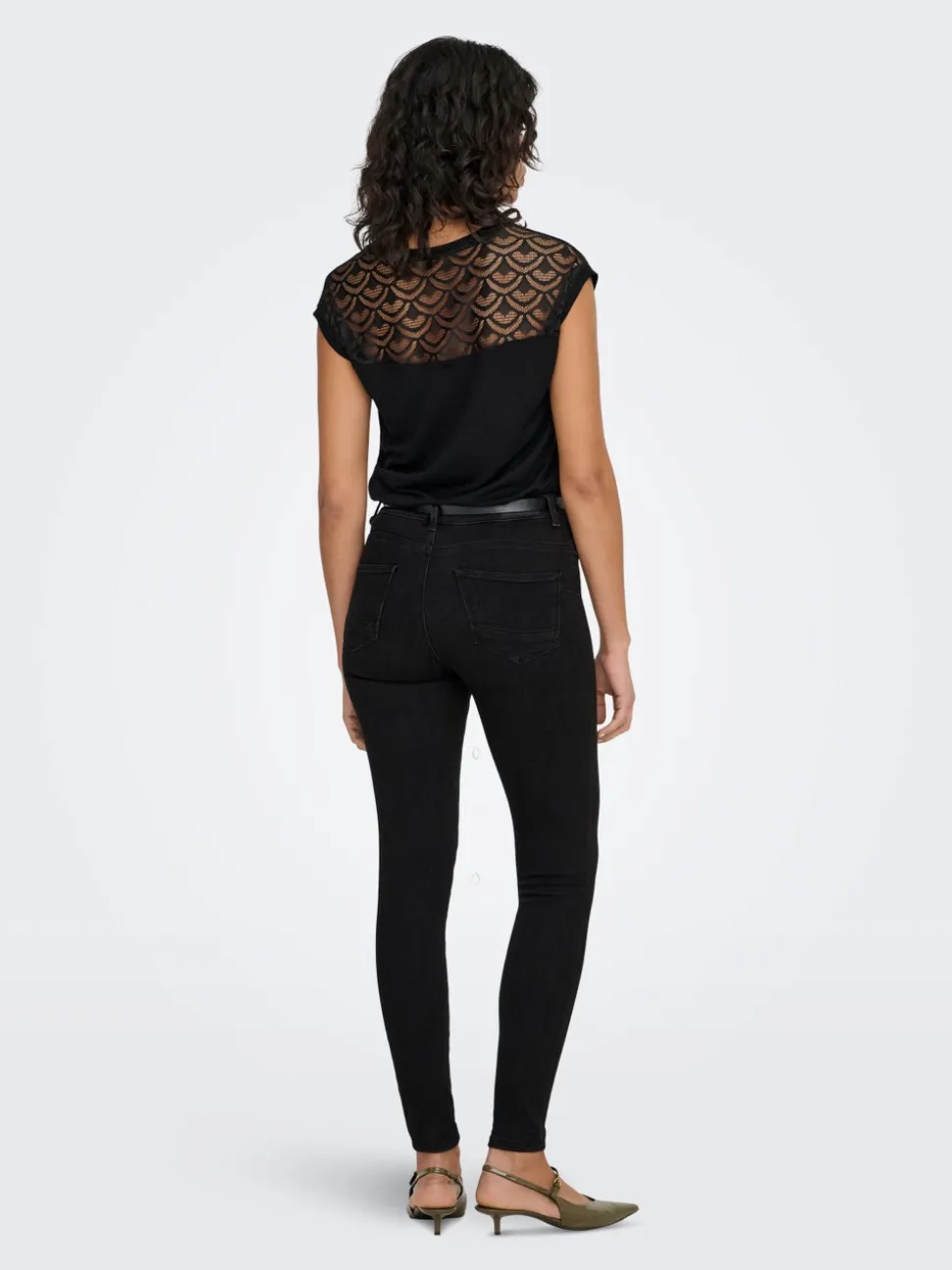 ONLPOWER Vita media Skinny Fit Jeans