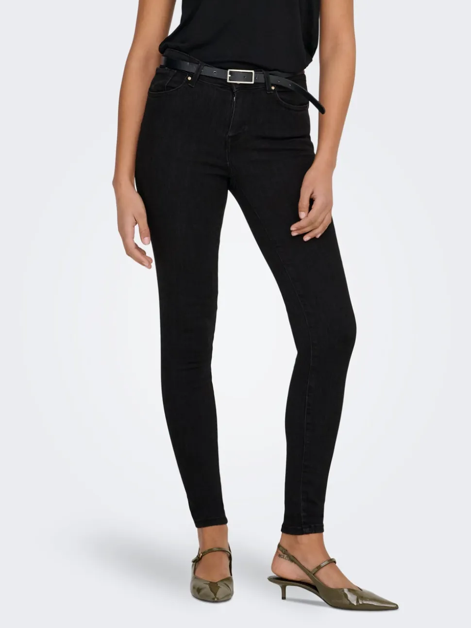 ONLPOWER Vita media Skinny Fit Jeans