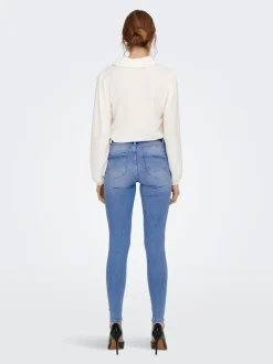 ONLPOWER Vita media Skinny Fit Jeans