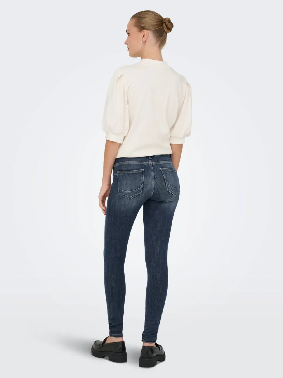 ONLPOWER Vita media Skinny Fit Jeans