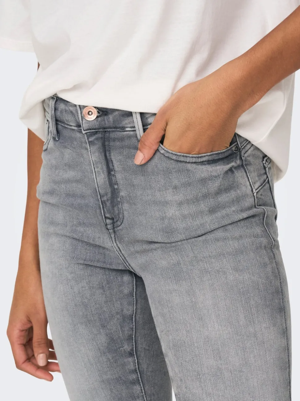 ONLPOWER Vita media Skinny Fit Jeans