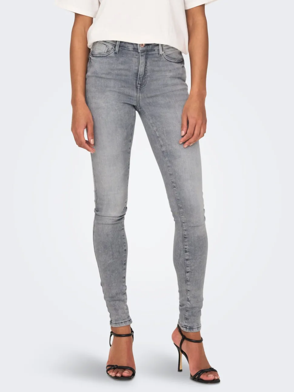 ONLPOWER Vita media Skinny Fit Jeans