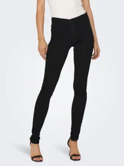 ONLRAIN Vita media Skinny Fit Jeans