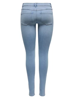 ONLRAIN Vita media Skinny Fit Jeans