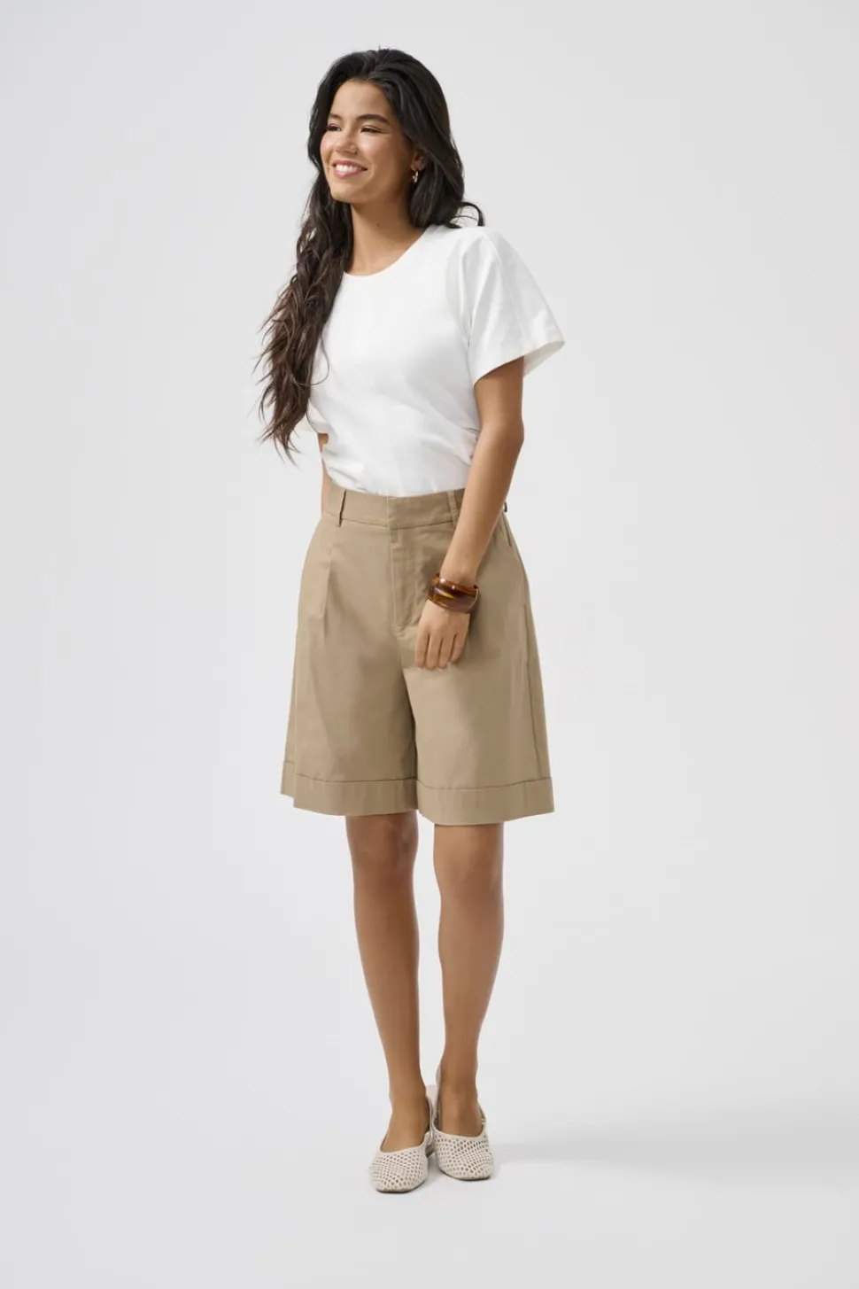 ONLROSALIE Vita alta Loose Fit Bermuda