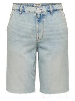 ONLRUTH Vita media Loose Fit Bermuda in jeans