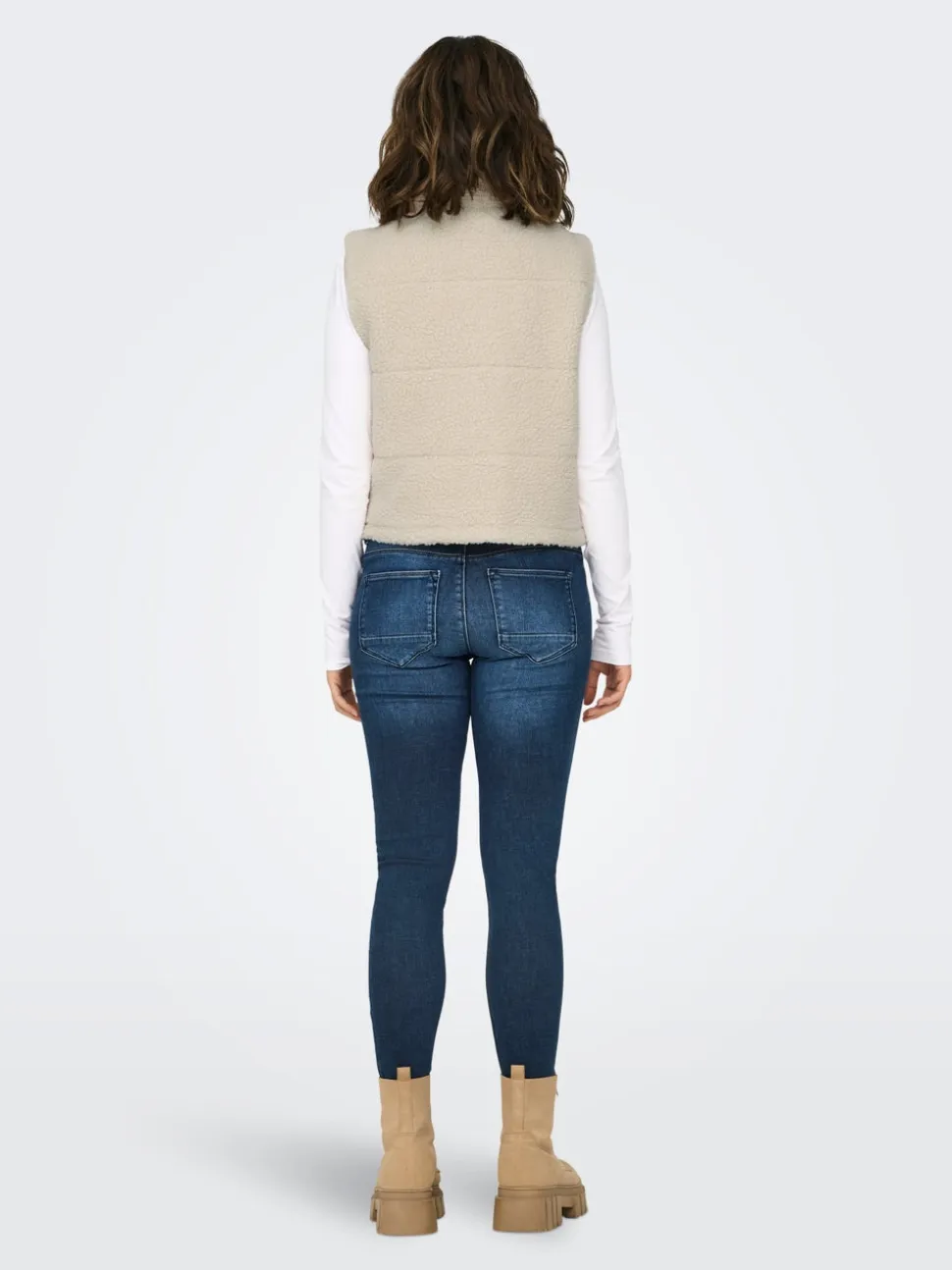 ONLSANDRA Gilet teddy