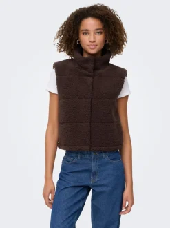 ONLSANDRA Gilet teddy