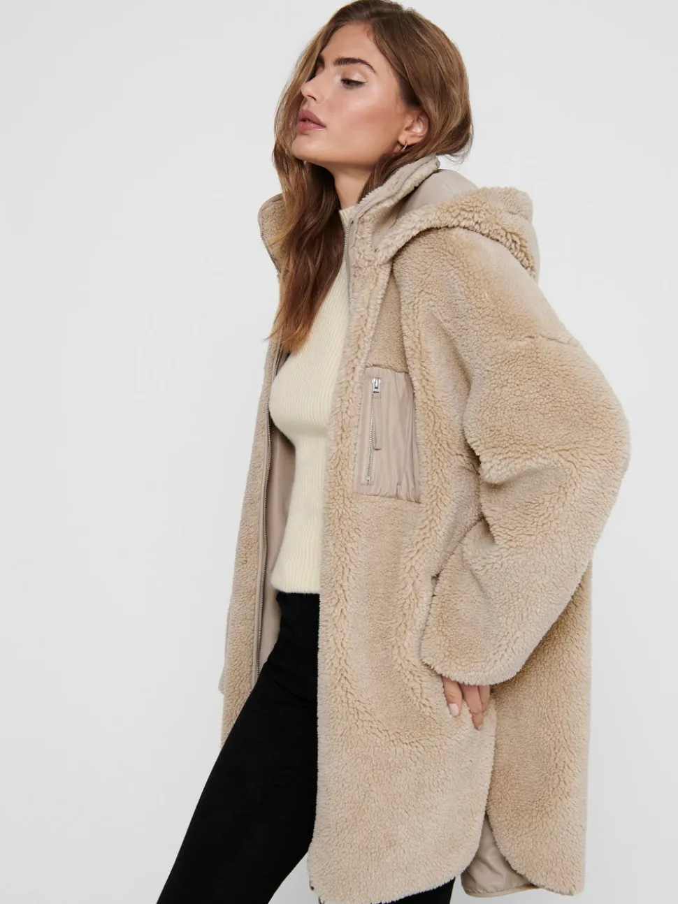 ONLSASCHA Cappotto teddy