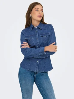 ONLSASIA Camicia in jeans