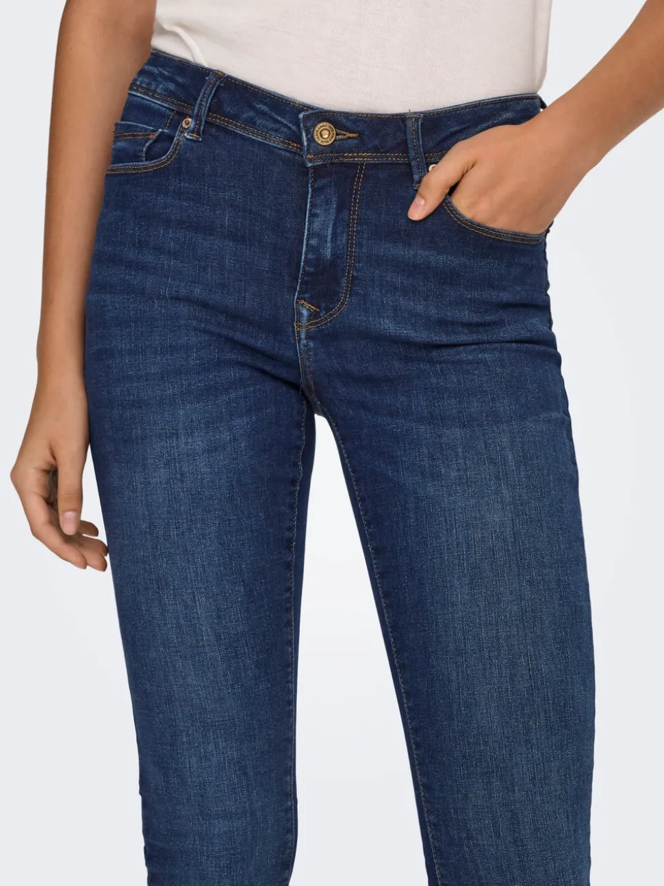 ONLSHAPE Vita media Skinny Fit Jeans