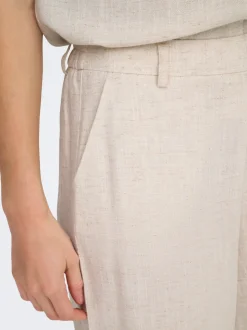 ONLSIESTA Cropped Fit Lino Pantaloni culotte