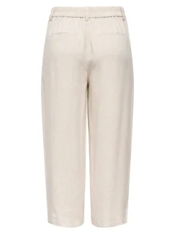 ONLSIESTA Cropped Fit Lino Pantaloni culotte