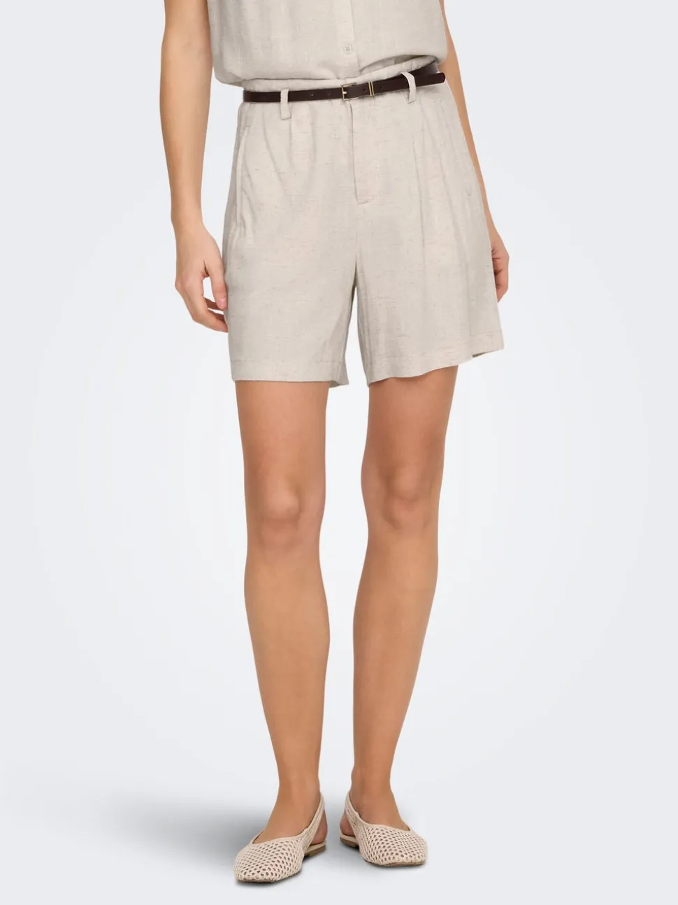 ONLSIESTA Regular Fit Lino Bermuda