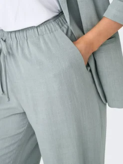 ONLSIESTA Straight Fit Lino Pantaloni