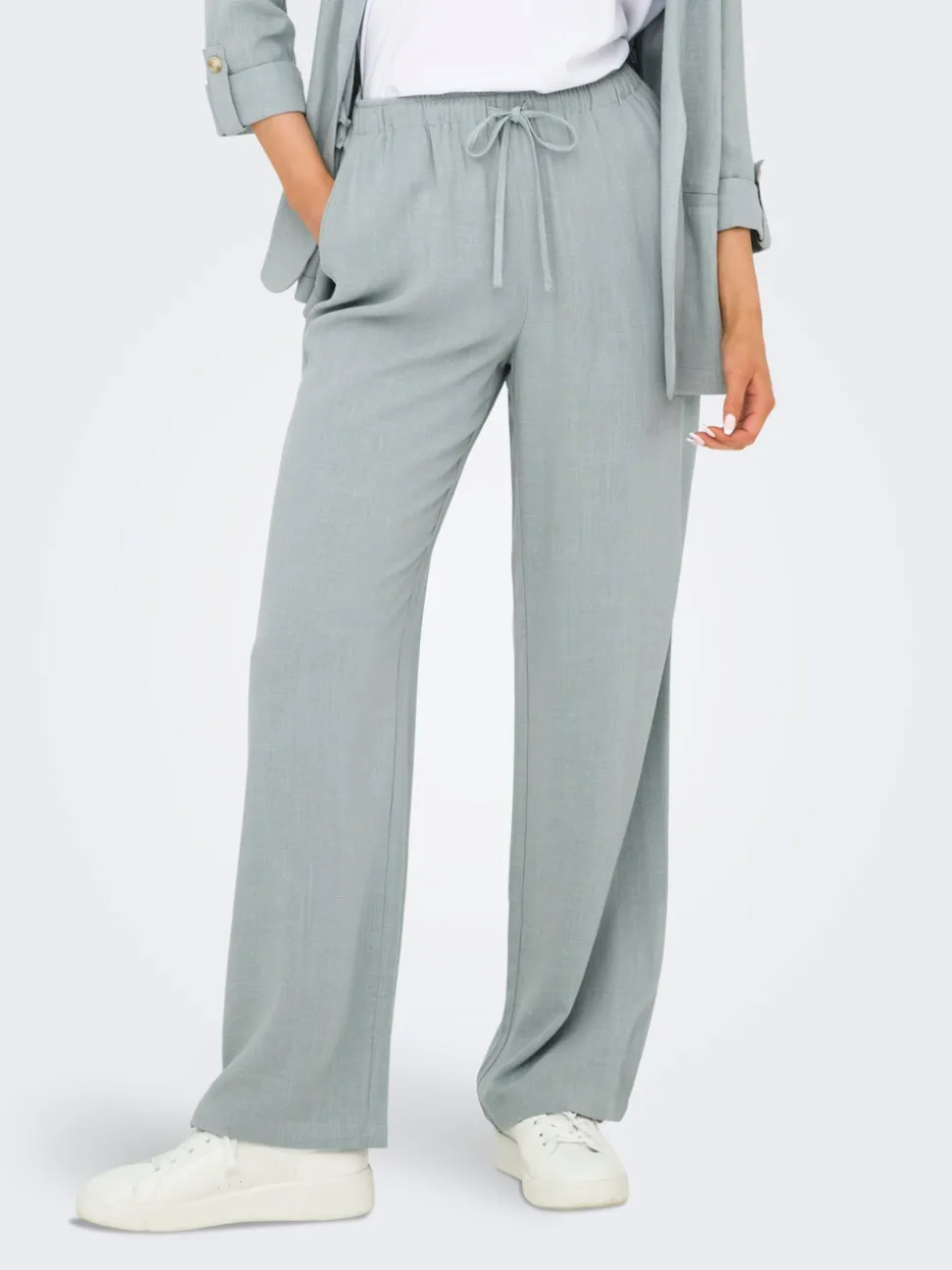 ONLSIESTA Straight Fit Lino Pantaloni