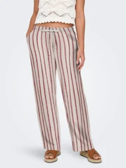 ONLSIESTA Straight Fit Lino Pantaloni