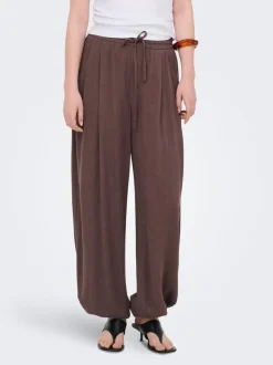 ONLSIESTA Wide Leg Fit Lino Pantaloni a gamba larga