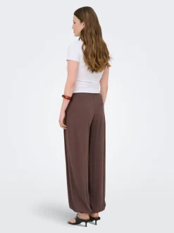 ONLSIESTA Wide Leg Fit Lino Pantaloni a gamba larga