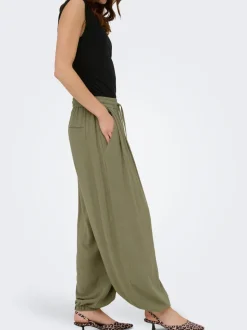 ONLSIESTA Wide Leg Fit Lino Pantaloni a gamba larga