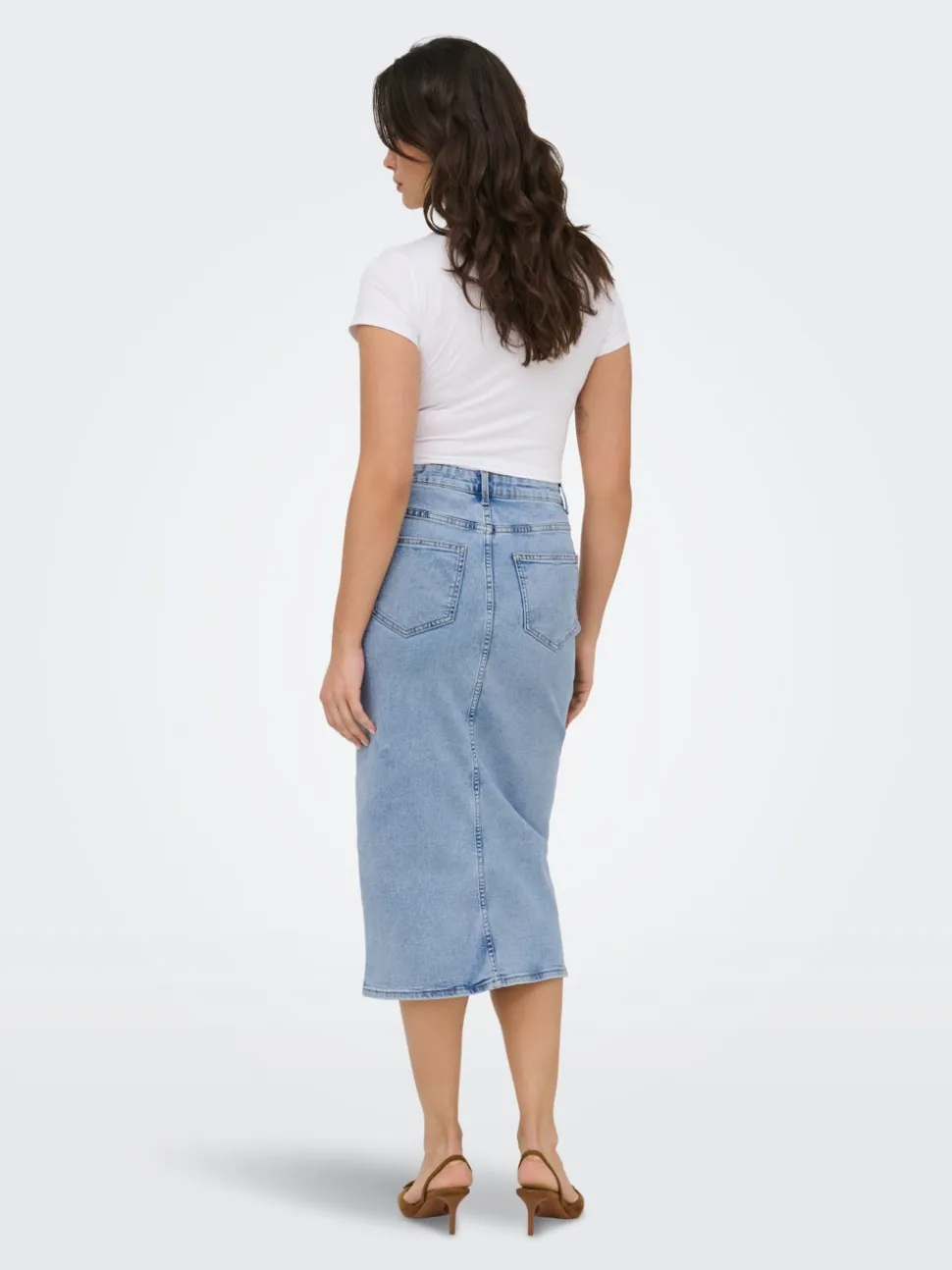 ONLSILJA Gonna in jeans Gonna midi