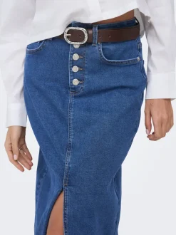 ONLSILJA Gonna in jeans Gonna midi