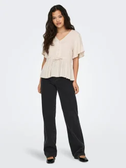 ONLSILJE Vita alta Straight Fit Jeans