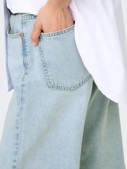 ONLSILKY Vita alta Wide Leg Fit Jeans