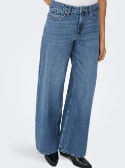 ONLSILKY Vita alta Wide Leg Fit Jeans