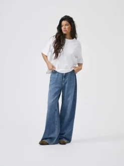 ONLSILKY Vita alta Wide Leg Fit Jeans