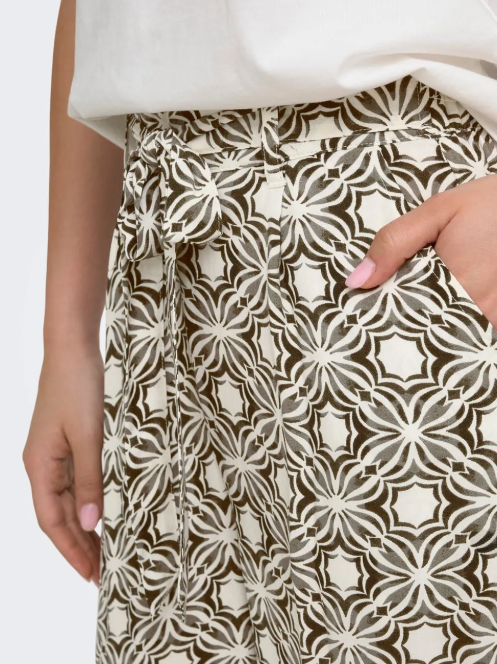 ONLSILVA Regular Fit Pantaloni in maglia