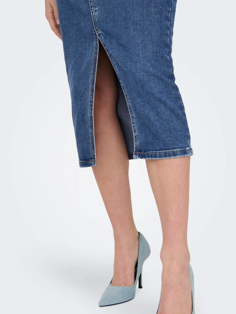 ONLSIRI Denim Gonna in jeans Gonna midi