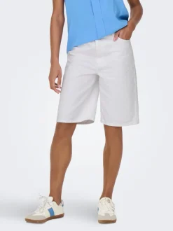 ONLSONNY Vita alta Regular Fit Bermuda in jeans