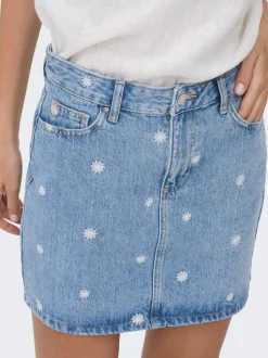 ONLSTELLA Denim Gonna in jeans Gonna pantaloncino