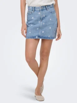 ONLSTELLA Denim Gonna in jeans Gonna pantaloncino