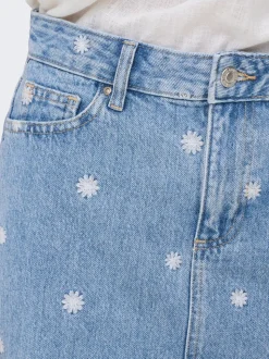 ONLSTELLA Denim Gonna in jeans Gonna pantaloncino
