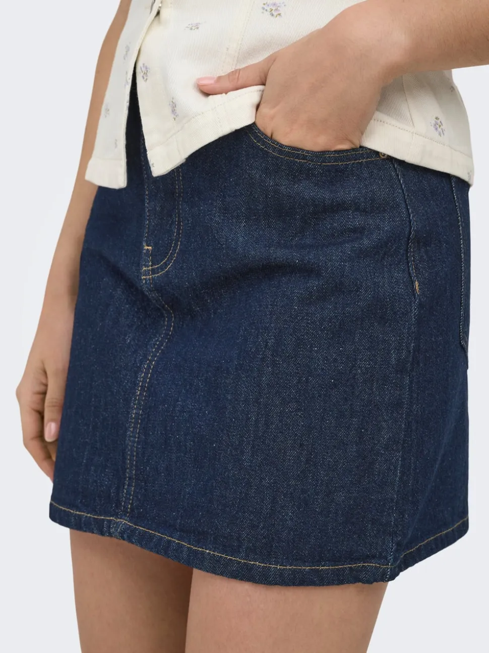 ONLSTELLA Denim Gonna in jeans Gonna pantaloncino