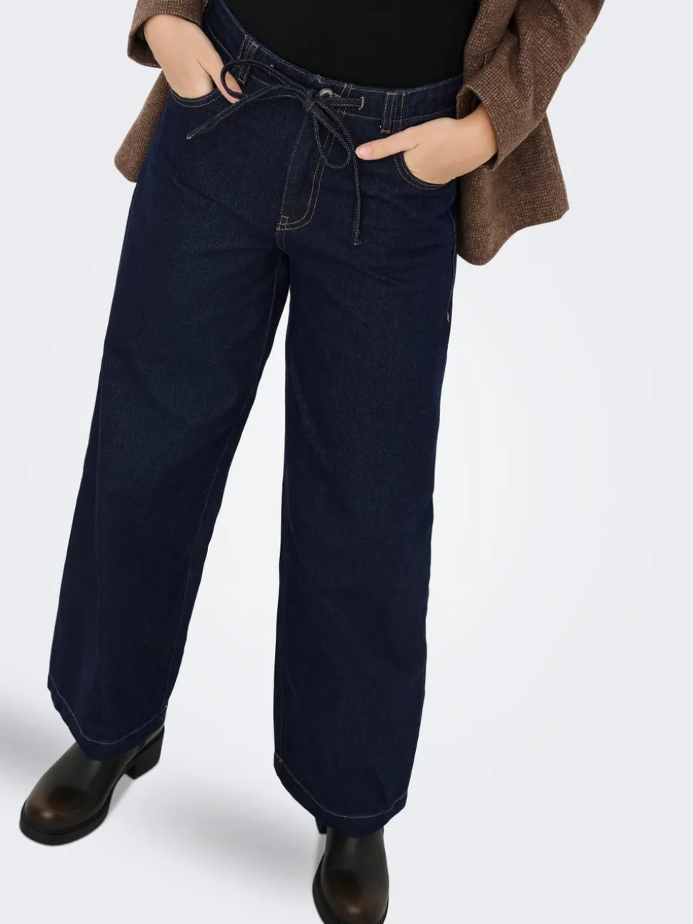 ONLTANNER Vita alta Wide Leg Fit Jeans