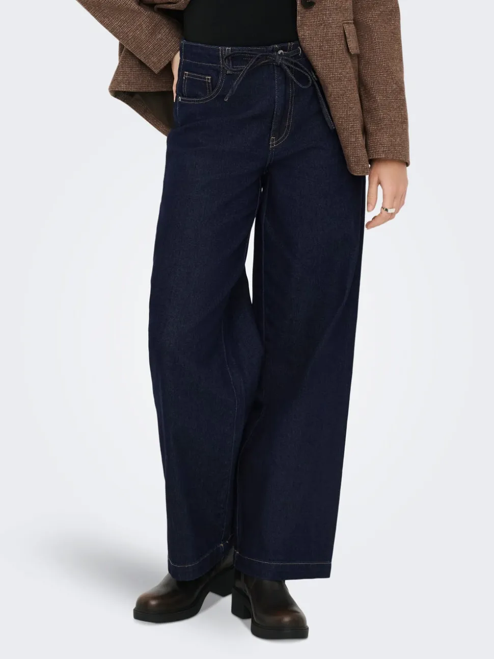 ONLTANNER Vita alta Wide Leg Fit Jeans