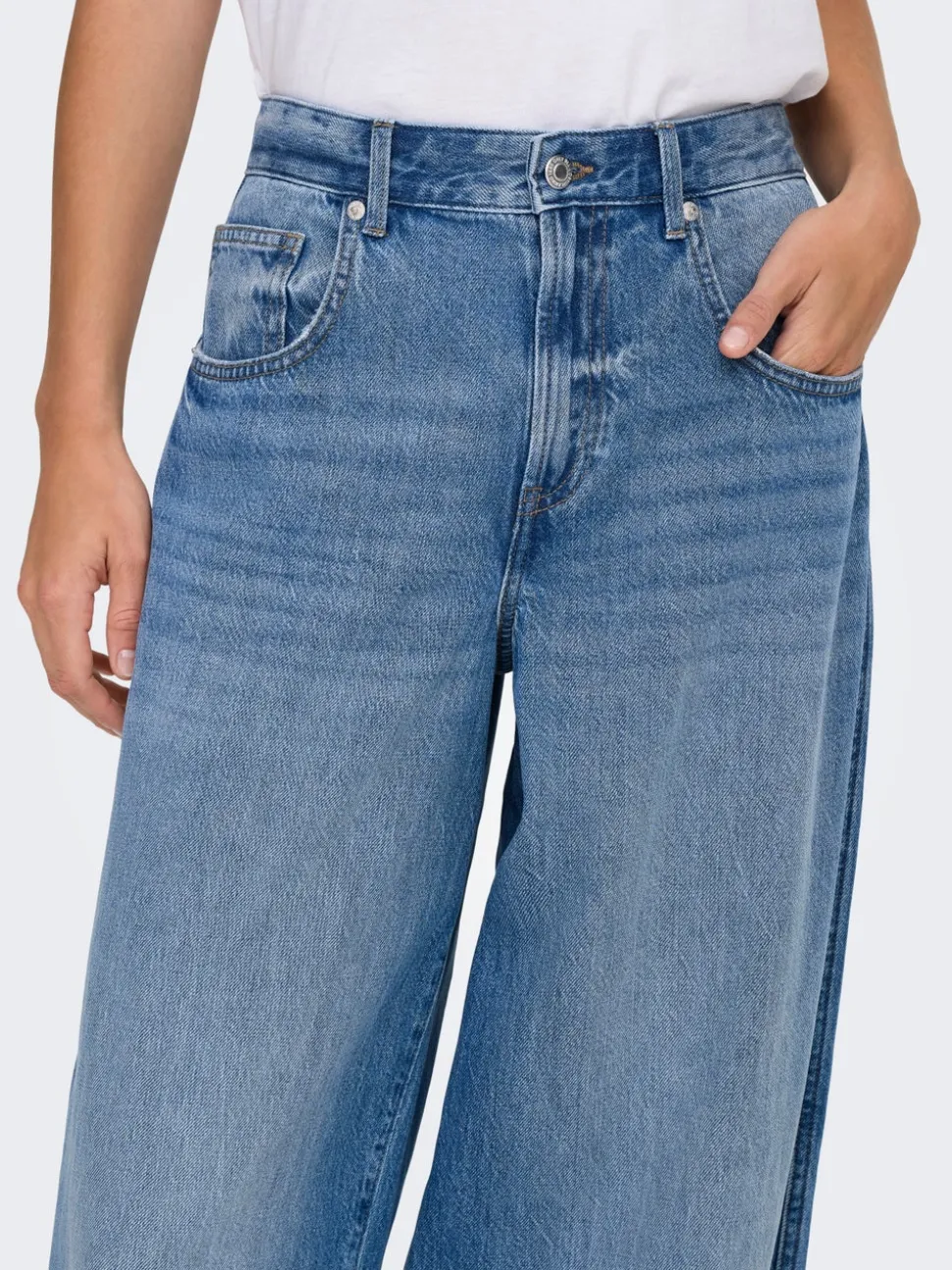 ONLTAYLOR Vita alta Barrel fit Jeans