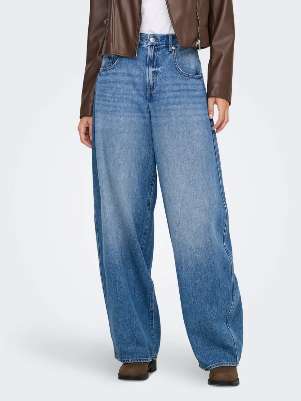 ONLTAYLOR Vita alta Barrel fit Jeans