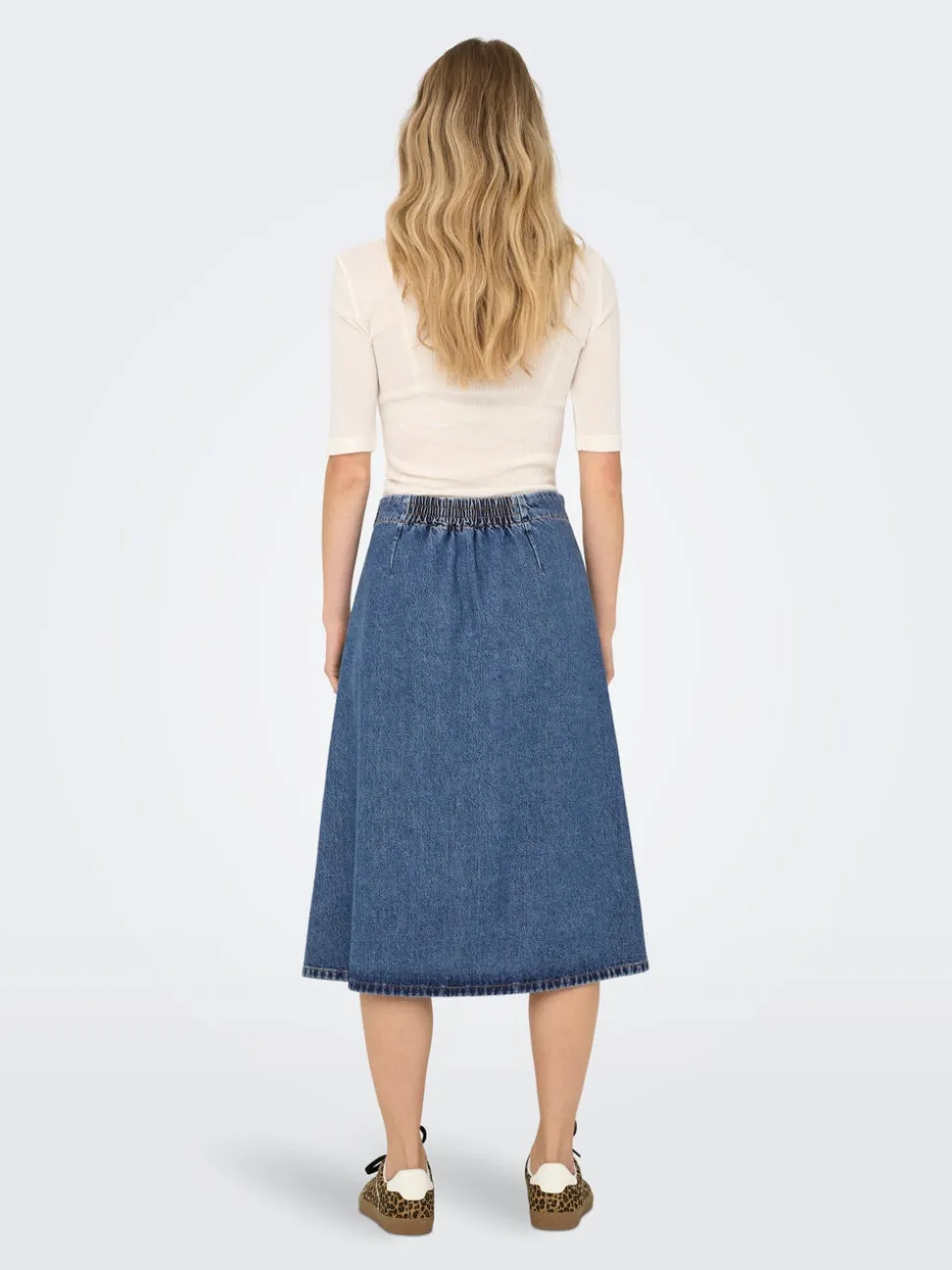 ONLTHEA Denim Gonna in jeans Gonna midi