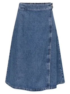 ONLTHEA Denim Gonna in jeans Gonna midi