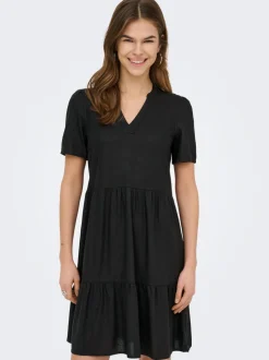 ONLTIRI-GOA Lino Vestito corto