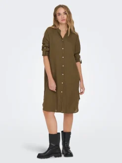 ONLTOKYO Lino Vestito midi