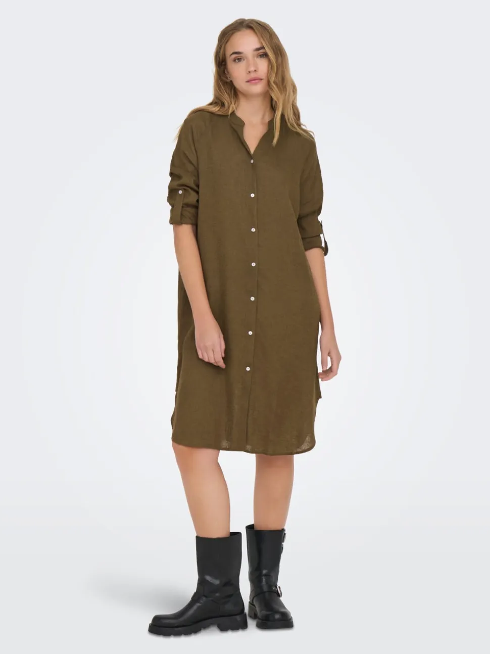 ONLTOKYO Lino Vestito midi