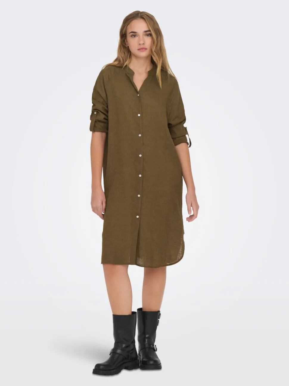 ONLTOKYO Lino Vestito midi