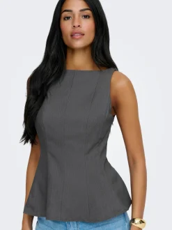 ONLUNITA Top con peplum