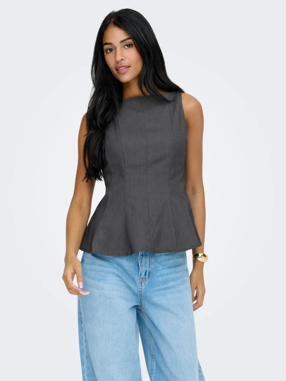 ONLUNITA Top con peplum